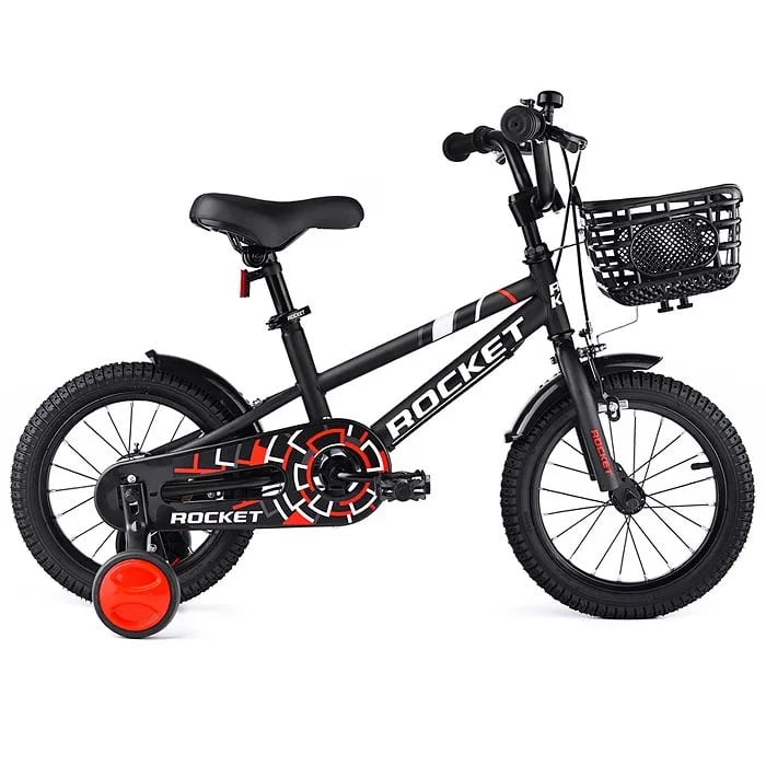 Велосипед детский 18" Rocket 100, цвет черный/красный	