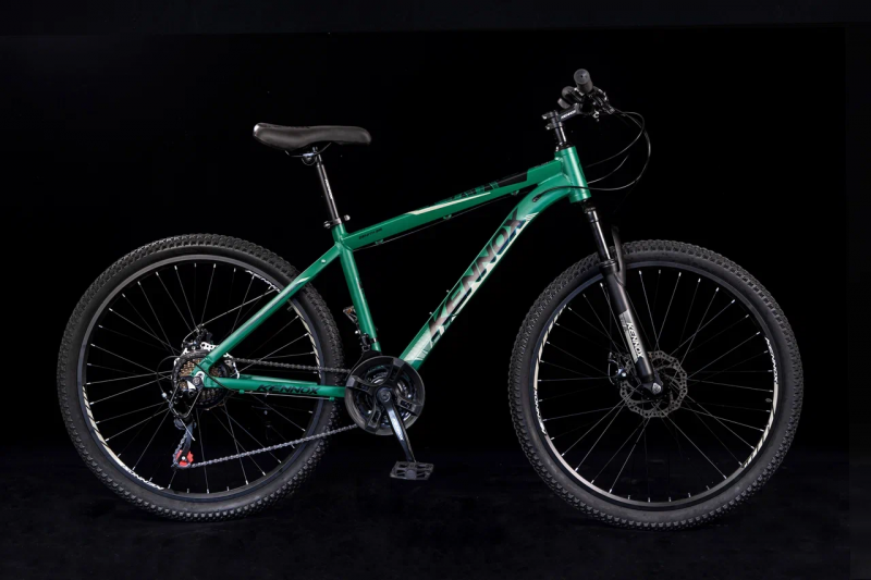 Велосипед скоростной Kennox ZENITH 26" рама алюминий 21 ск EMERLAND / Зелёный