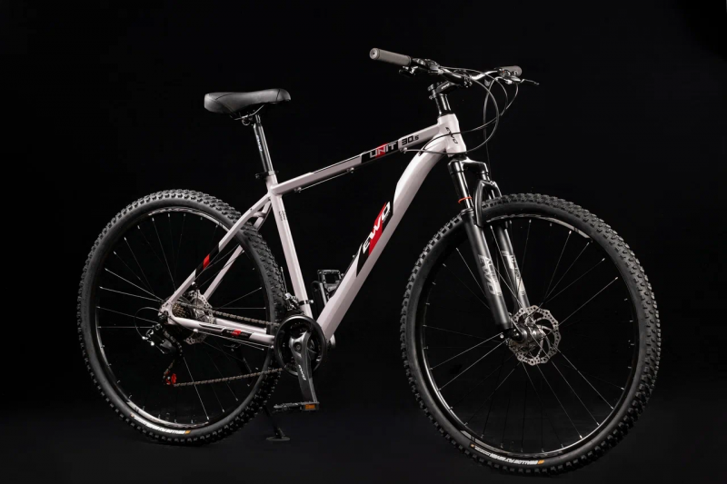 Велосипед скоростной EWO UNIT 30.5" рама 19 материал алюминий 21 ск GRAY/RED / Черный / красный