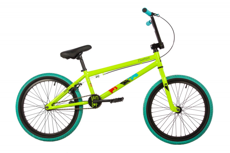 Велосипед BMX Novatrack WOLF 20" 10" зеленый