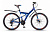 Велосипед STELS Focus MD 27.5" 21-sp V010 19" Синий/неоновый/зеленый