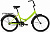 Велосипед ALTAIR CITY 24 рама 16" зеленый/серый